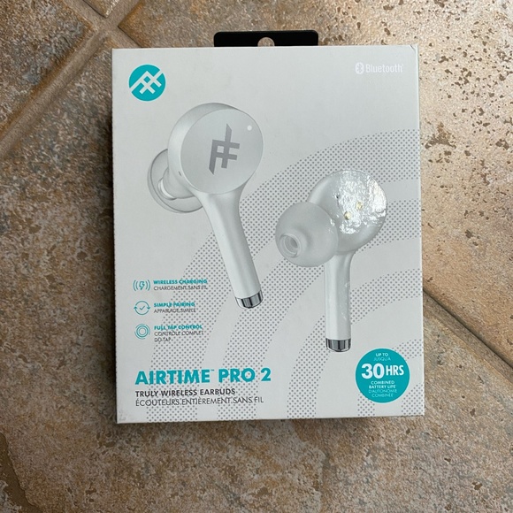 iFrogz AirTime Pro 2 Truly Wireless Earbuds with Charging Case - Picture 1 of 5
